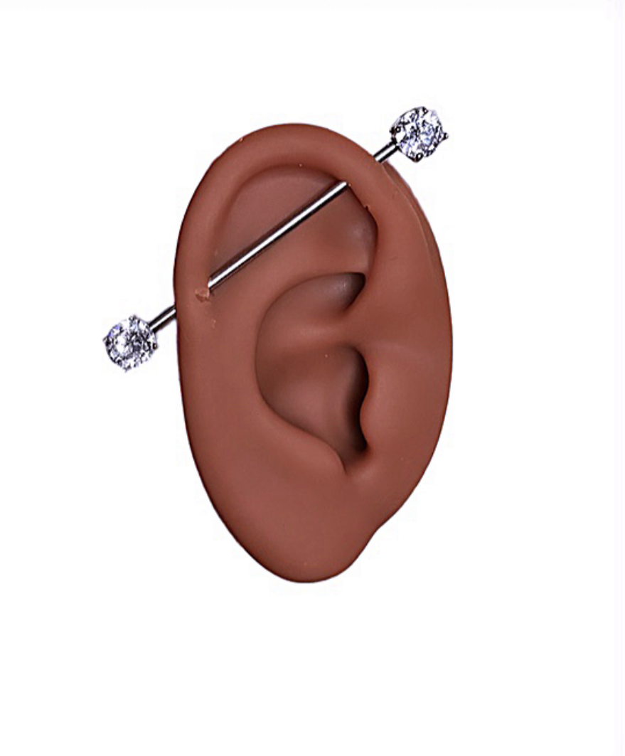 Industrial Bar Earring